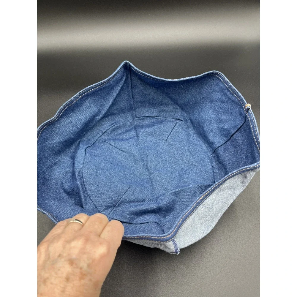 Longaberger Serve Around Denim Basket Fabric Liner